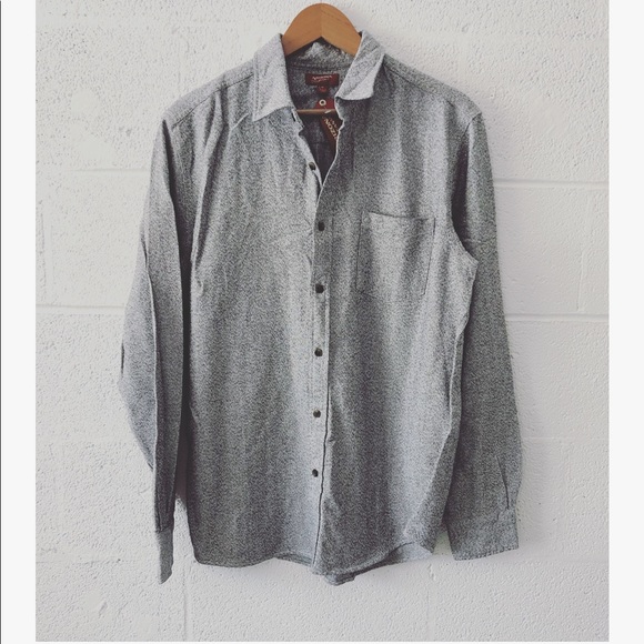 Arizona Jean Company Other - Arizona Jeans Polar Bear Black button down sz: Med